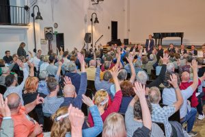 Rege Beteiligung an der Bürgerversammlung