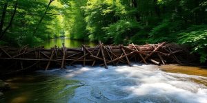 Biberdamm im Sendelbach