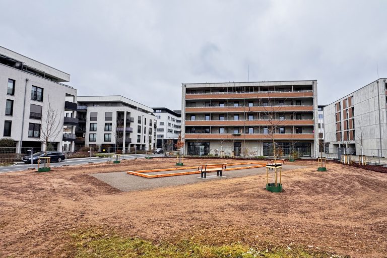 Das Erba-Gelände hat einen neuen Mittelpunkt