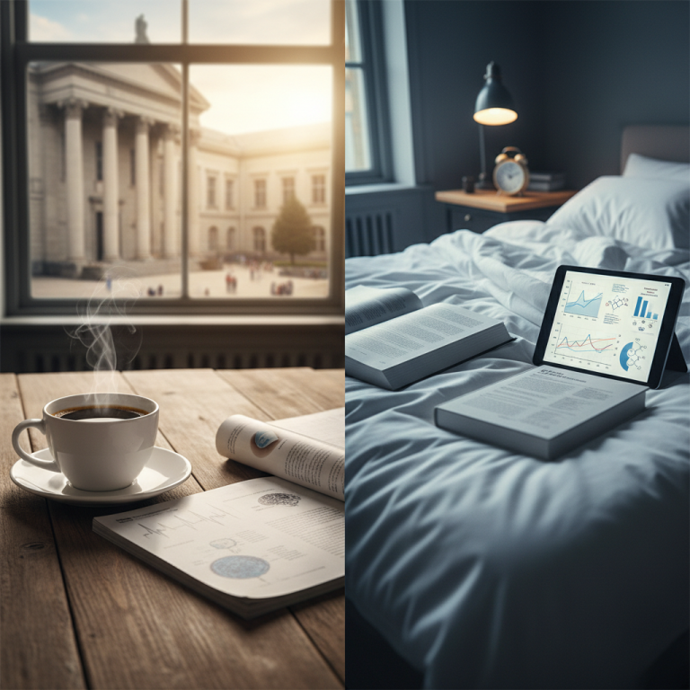 Kaffee und Schlafen: Neue Studie überrascht mit neuen Befund