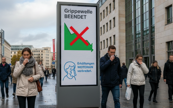 Grippewelle in Deutschland offiziell beendet: Ursachen für anhaltende Erkältungen