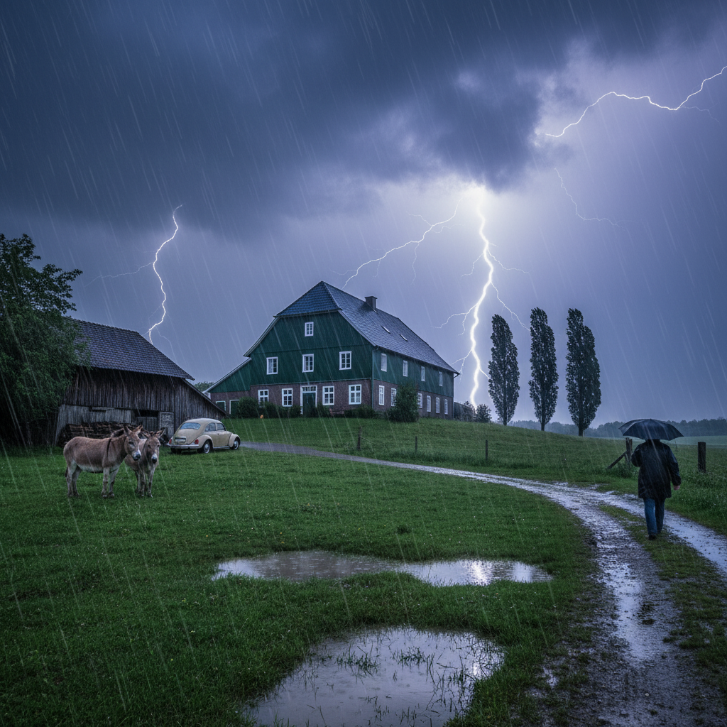 Wetter in Deutschland: DWD warnt vor Gewittern und Starkregen