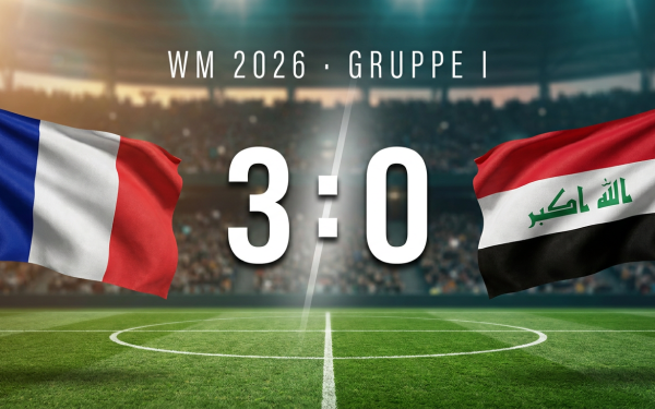 WM 2026: Frankreich 3:0 Irak – Spielbericht & Stimmen