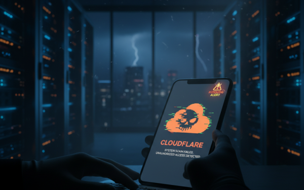 Schützen Sie sich: Gefälschte Cloudflare-Checks alarmieren vor Cyberkriminalität.